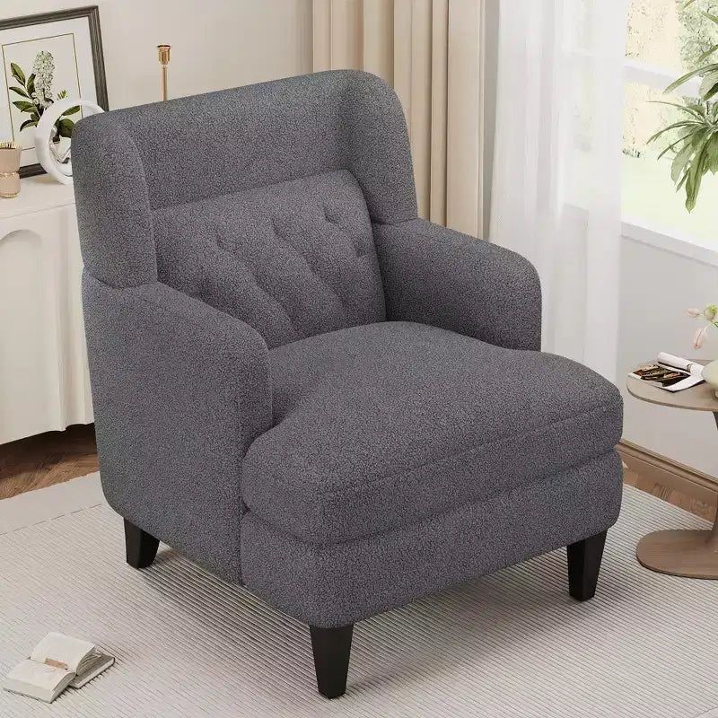 Fauteuil d'appoint en polaire "Teddy"